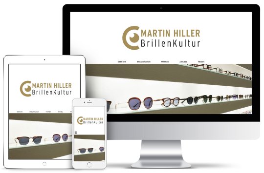 Screenshot Website Martin Hiller Brillenkultur